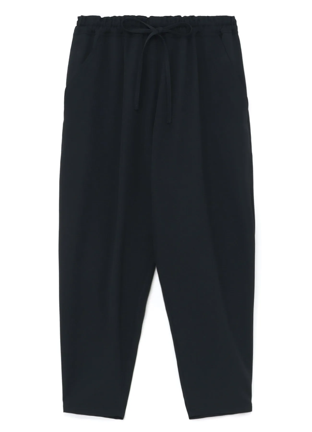 WOOL GABARDINE ELASTIC WAIST PANTS sold by Yohji Yamamoto product image thumbnail 2