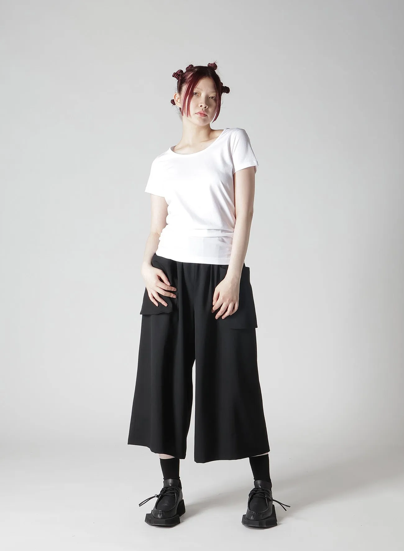 SINGLE JERSEY SHORT SLEEVE T-SHIRT sold by Yohji Yamamoto product image thumbnail 5