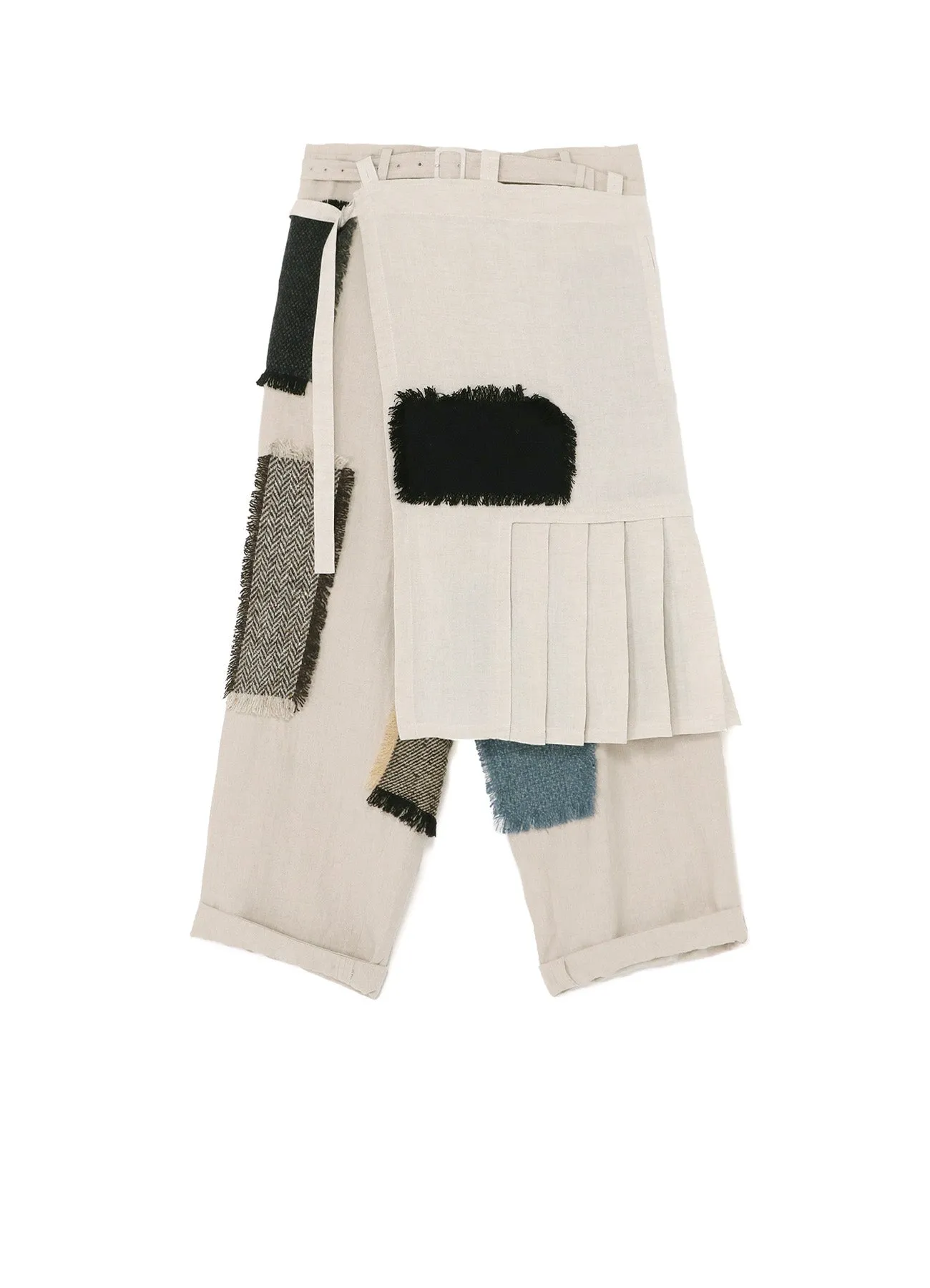 306/1+307/1 O-PANTS W/ PLEATED SKIRT P.C sold by Yohji Yamamoto