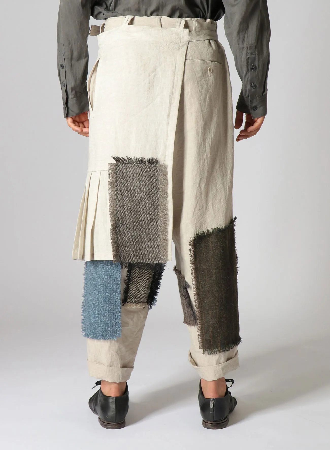 306/1+307/1 O-PANTS W/ PLEATED SKIRT P.C sold by Yohji Yamamoto product image thumbnail 5