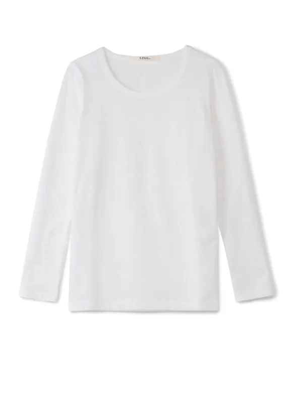 C/Pu High twisted Bare Jersey Long Sleeve T sold by Yohji Yamamoto