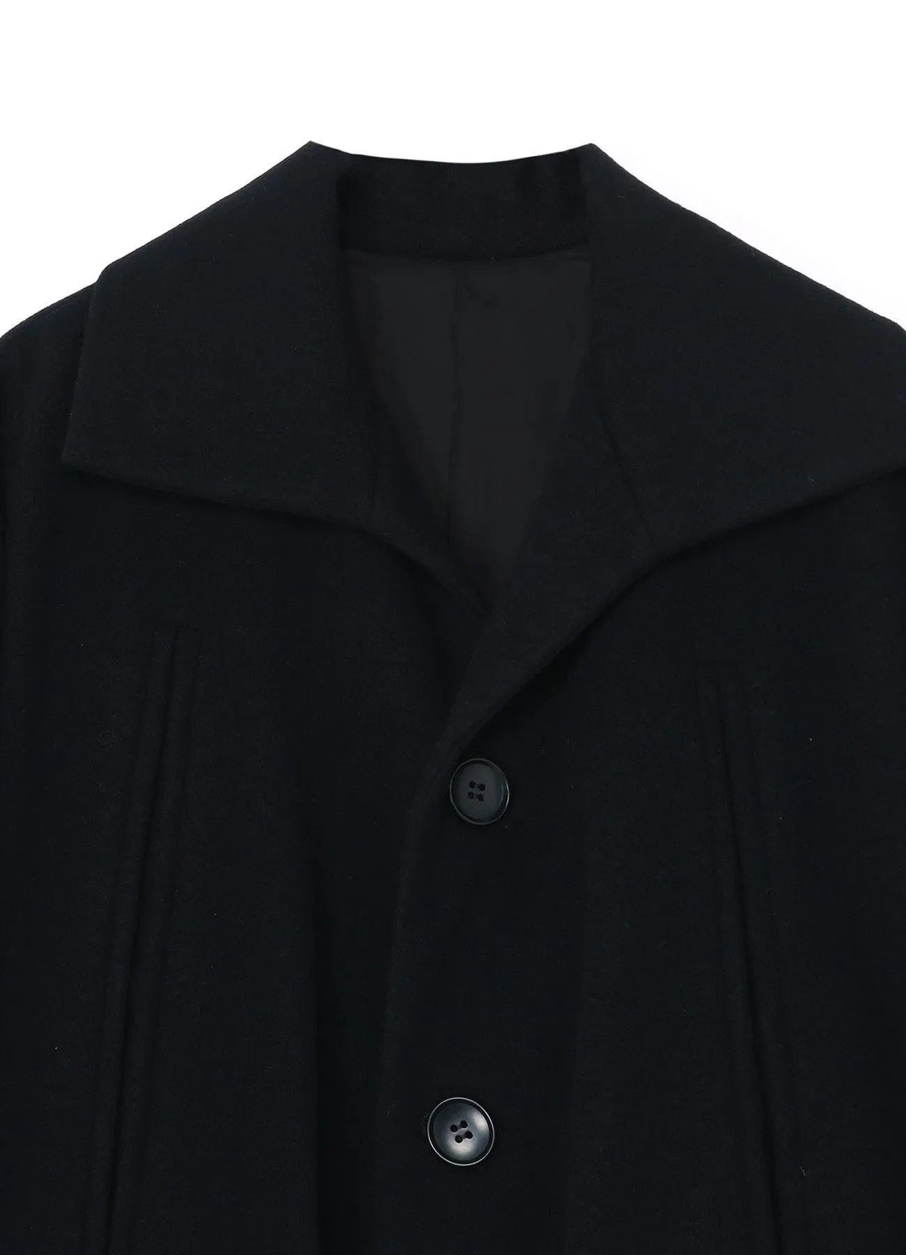 WOOL MOSSER WAIST STRING COAT sold by Yohji Yamamoto product image thumbnail 4