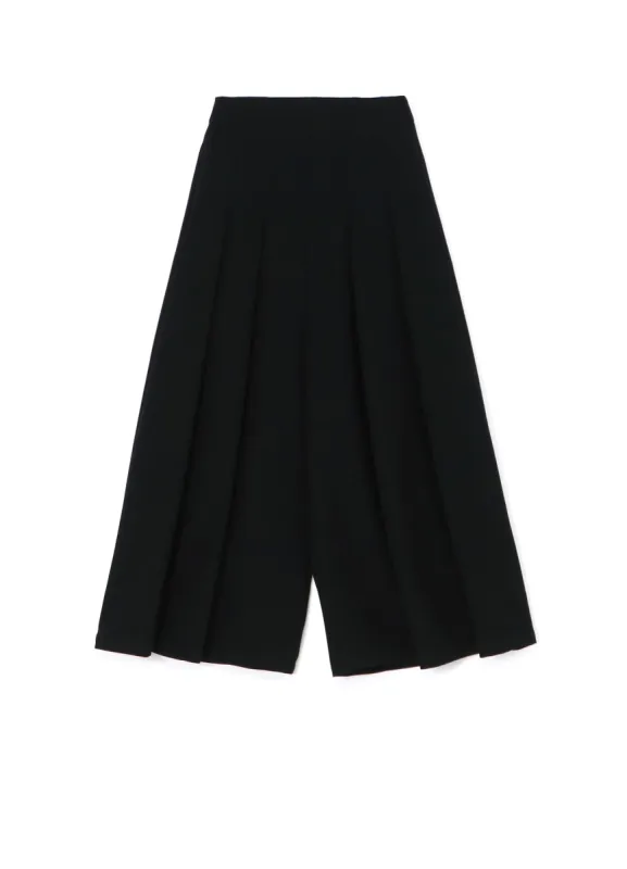 DOUBLE SATIN TACK FLARE PANTS sold by Yohji Yamamoto