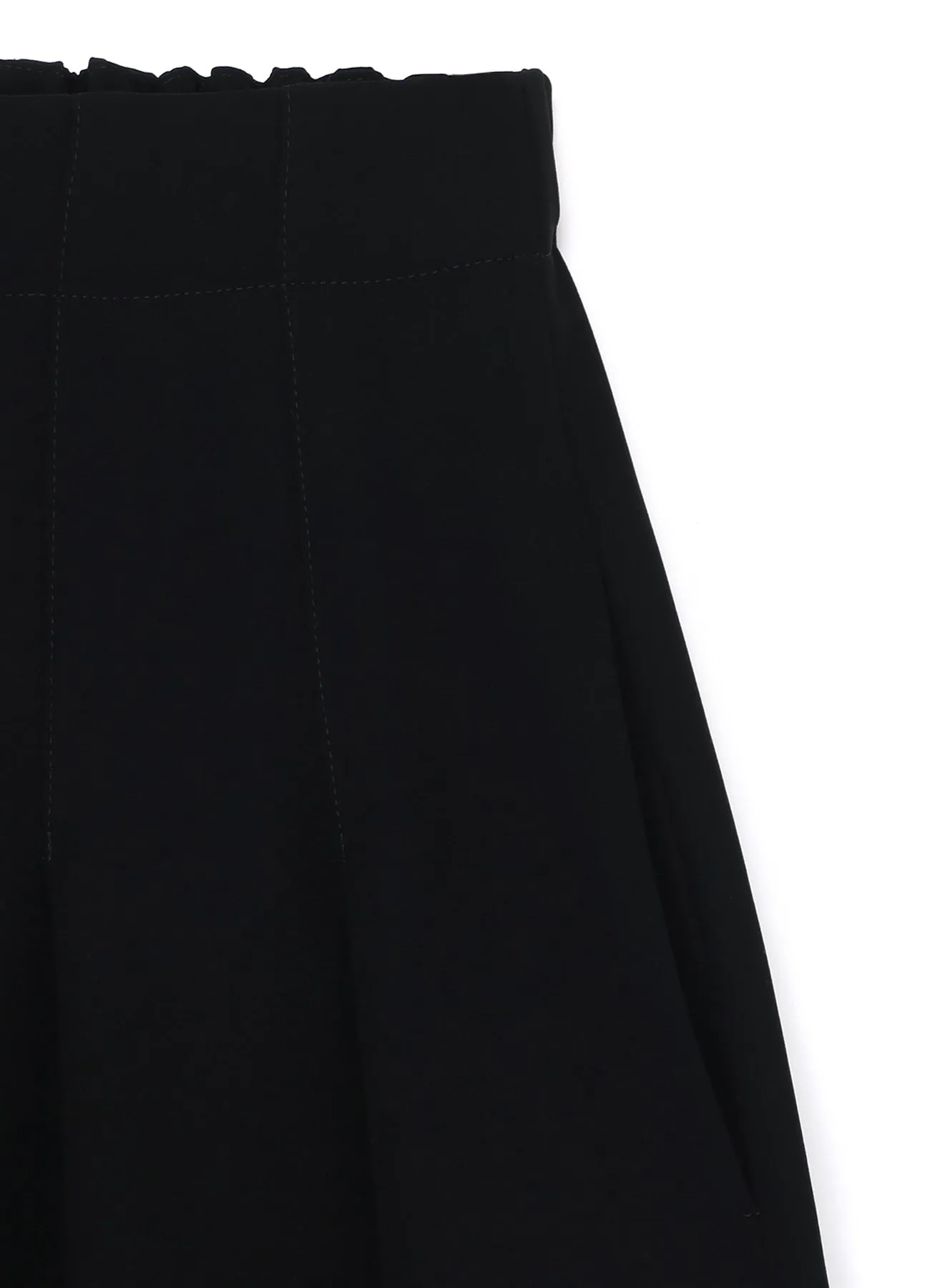 DOUBLE SATIN TACK FLARE PANTS sold by Yohji Yamamoto product image thumbnail 4