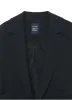 WOOL GABARDINE ELBOW PATCH SHORT JACKET sold by Yohji Yamamoto