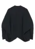 WOOL GABARDINE ELBOW PATCH SHORT JACKET sold by Yohji Yamamoto