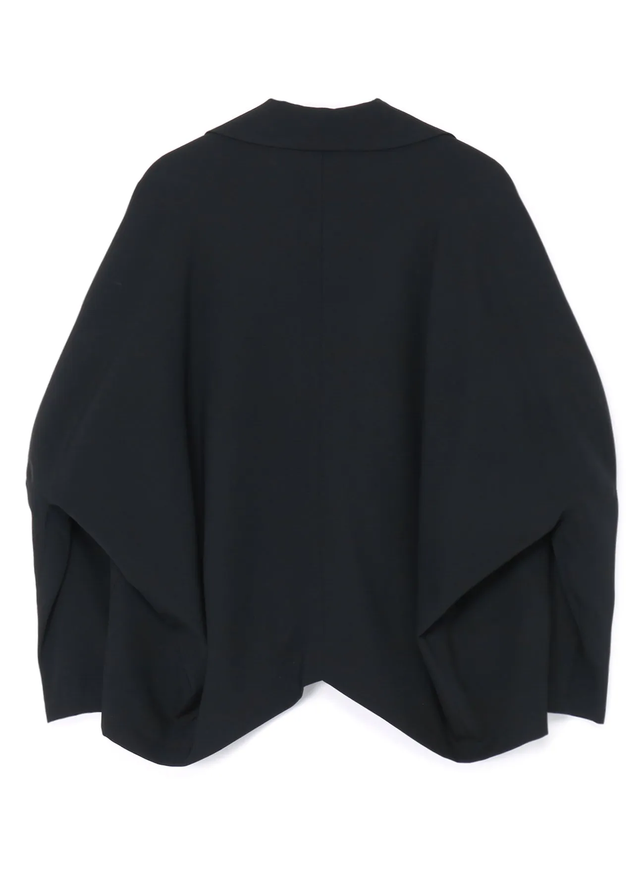 WOOL GABARDINE ELBOW PATCH SHORT JACKET sold by Yohji Yamamoto product image thumbnail 3