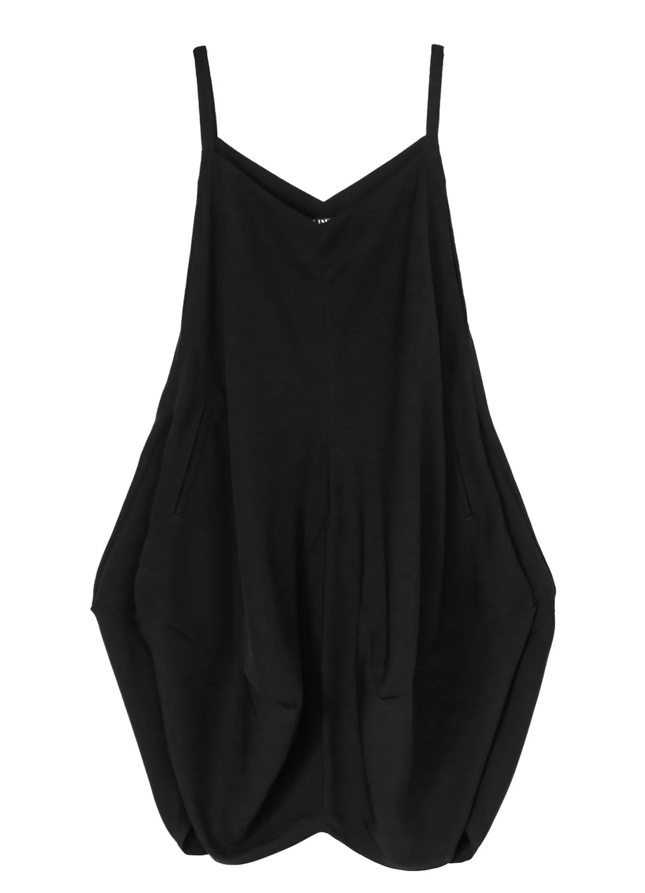 DOUBLE SATIN SQUARED HEM DRESS sold by Yohji Yamamoto product image thumbnail 2