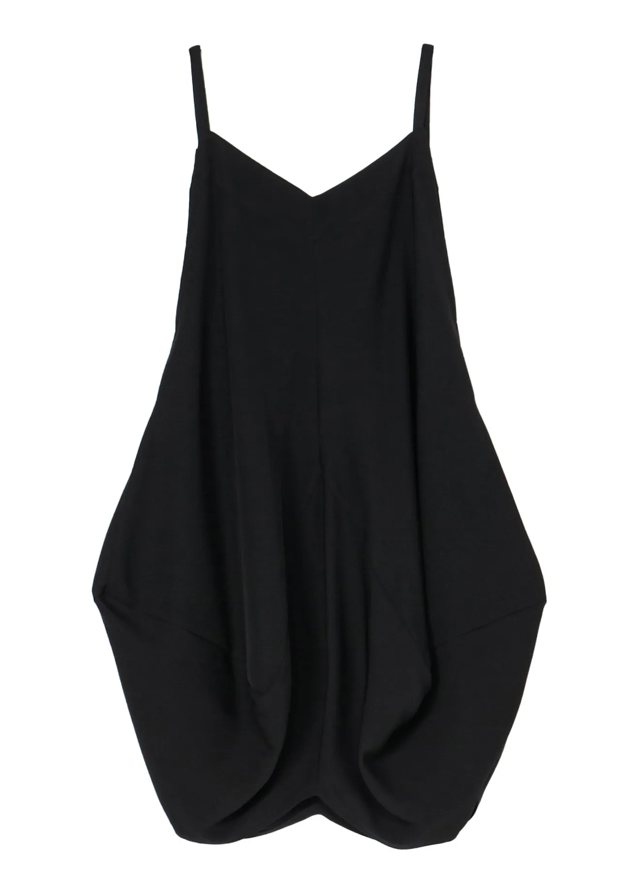 DOUBLE SATIN SQUARED HEM DRESS sold by Yohji Yamamoto product image thumbnail 3