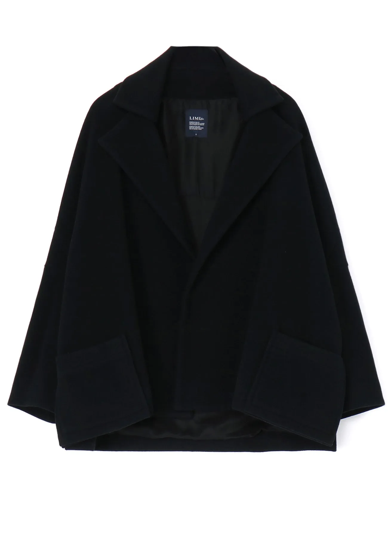 WOOL MOSSER SHOULDER PAD COAT sold by Yohji Yamamoto product image thumbnail 2