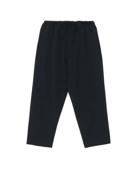 WOOL GABARDINE CLASSIC DRAWSTRING PANTS sold by Yohji Yamamoto