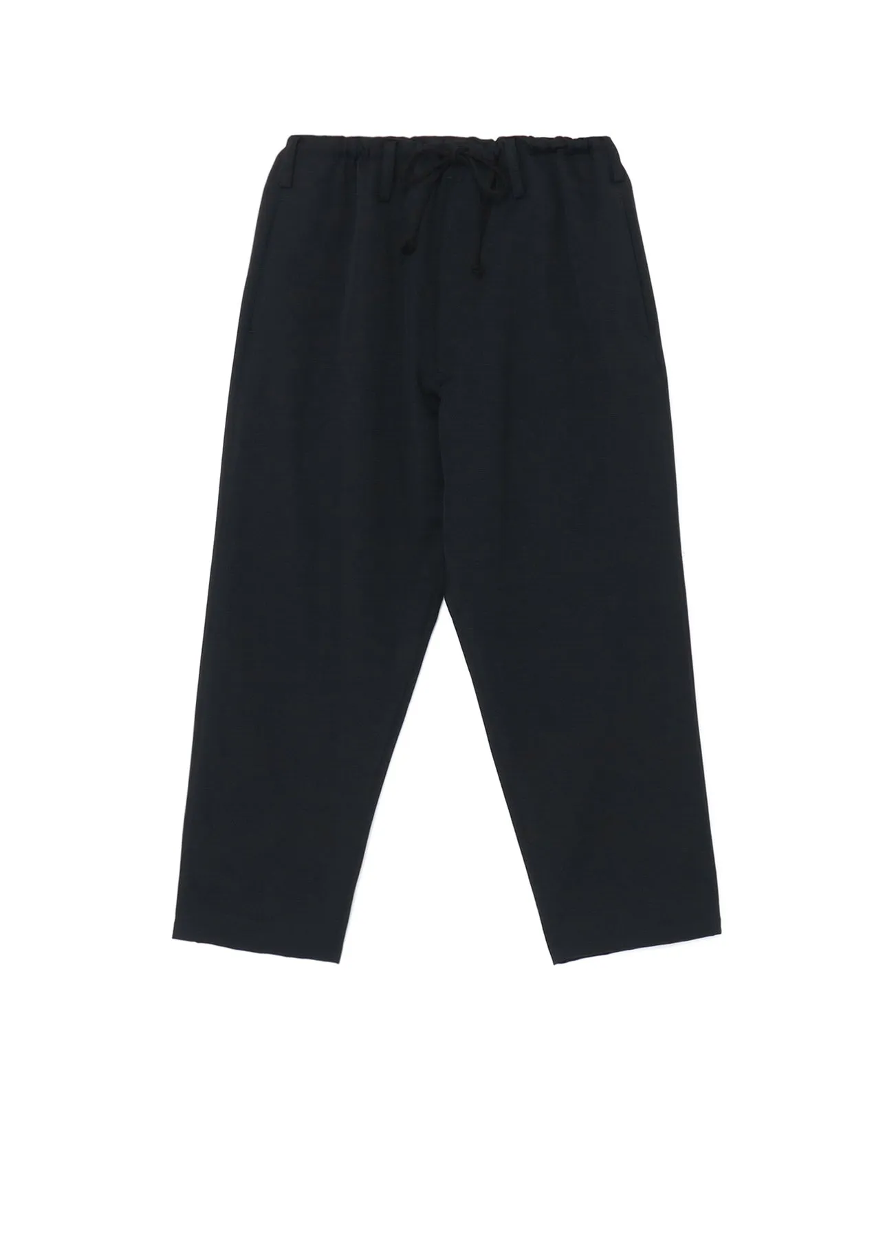 WOOL GABARDINE CLASSIC DRAWSTRING PANTS sold by Yohji Yamamoto