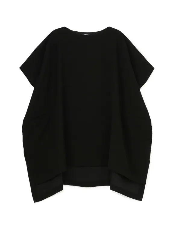 Double Satin Big Simple Dress sold by Yohji Yamamoto