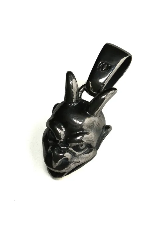 SILVER 950 GARGOYLE PENDANT TOP sold by Yohji Yamamoto