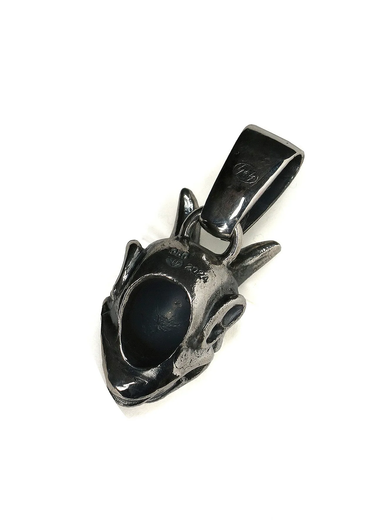 SILVER 950 GARGOYLE PENDANT TOP sold by Yohji Yamamoto product image thumbnail 3