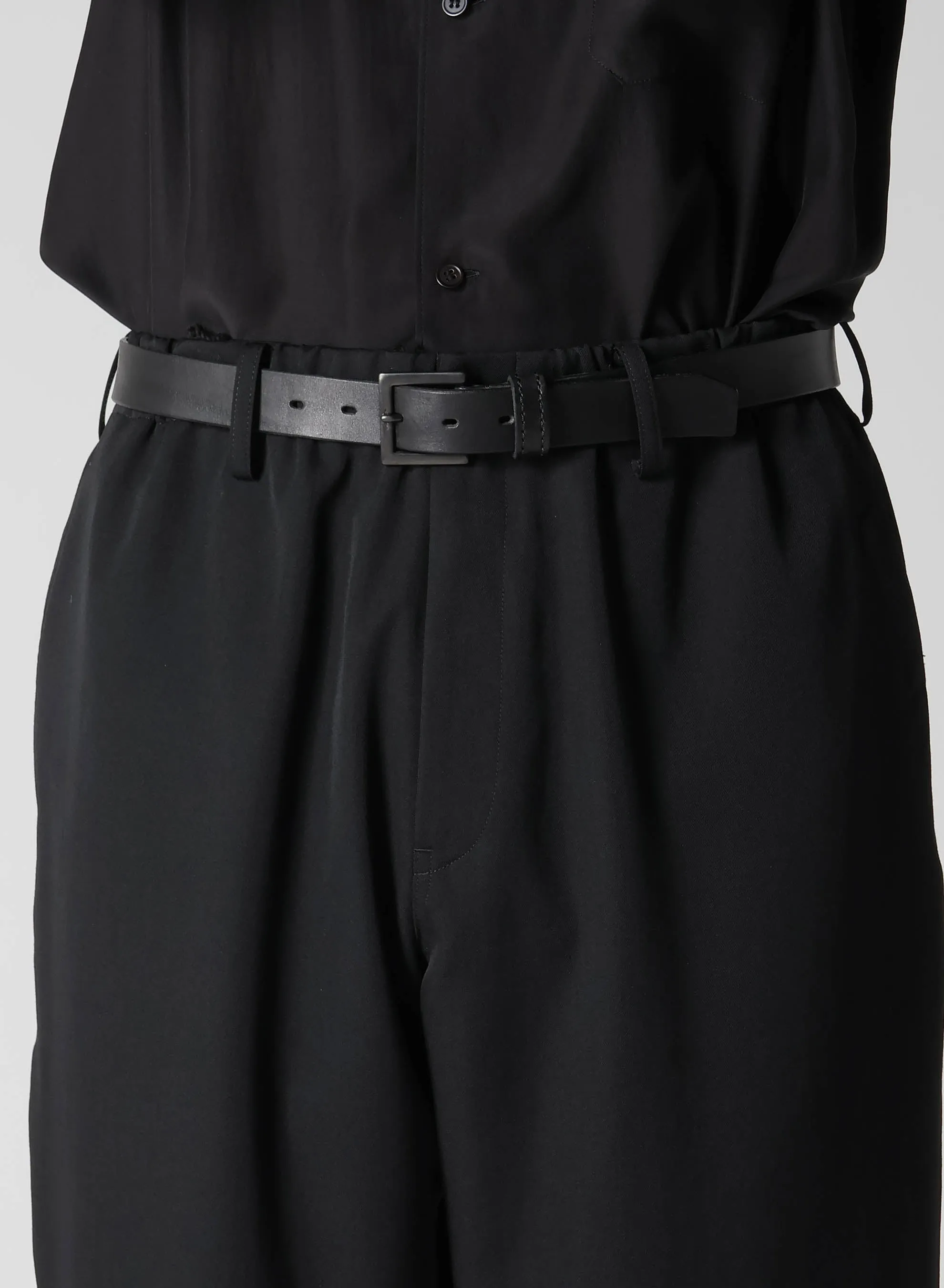 WOOL GABARDINE W STITCH PANTS sold by Yohji Yamamoto product image thumbnail 3
