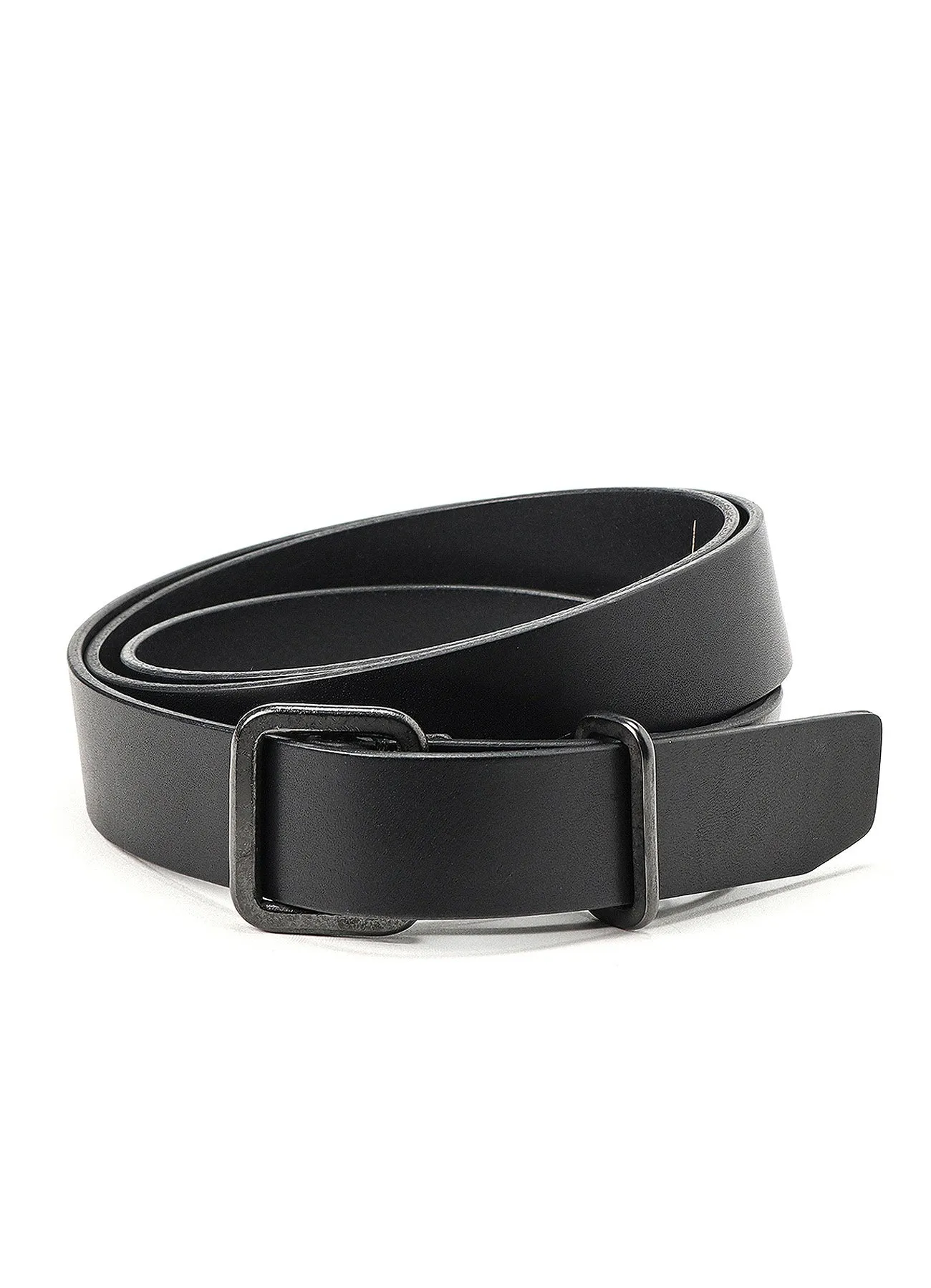 MATTE SOFT OIL LEATHER 30MM PLAIN BELT sold by Yohji Yamamoto product image thumbnail 2