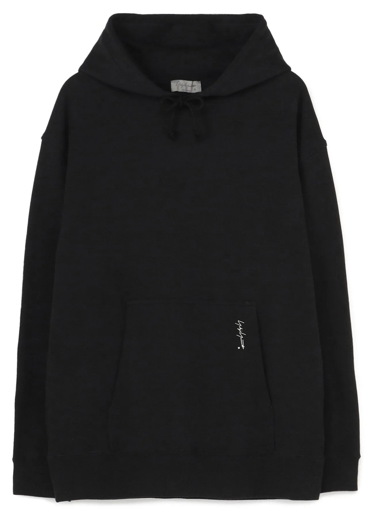 30/10 FLEECE POCKET SIGNATURE PRINT HOODIE sold by Yohji Yamamoto product image thumbnail 2