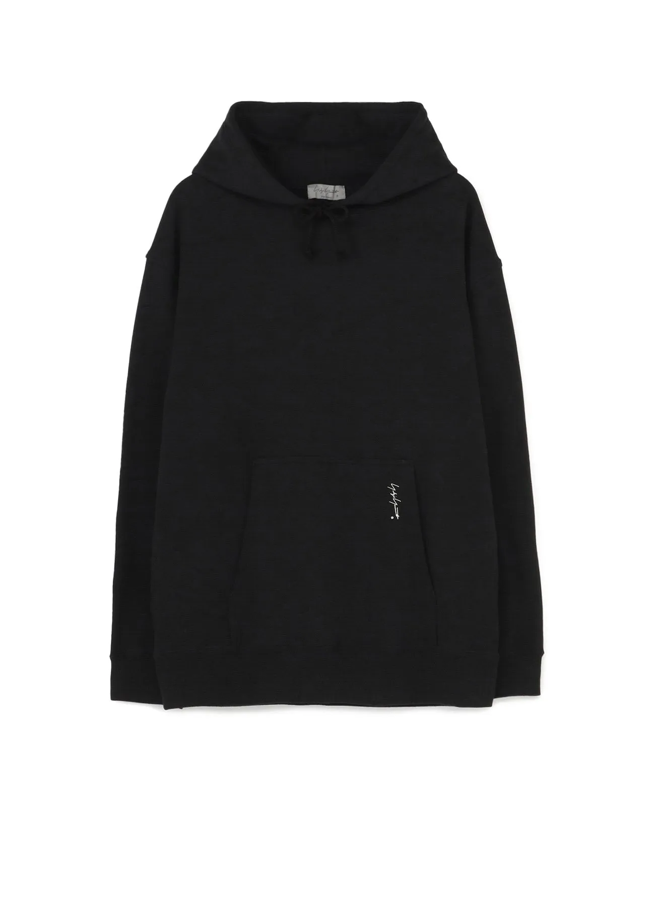 30/10 FLEECE POCKET SIGNATURE PRINT HOODIE sold by Yohji Yamamoto