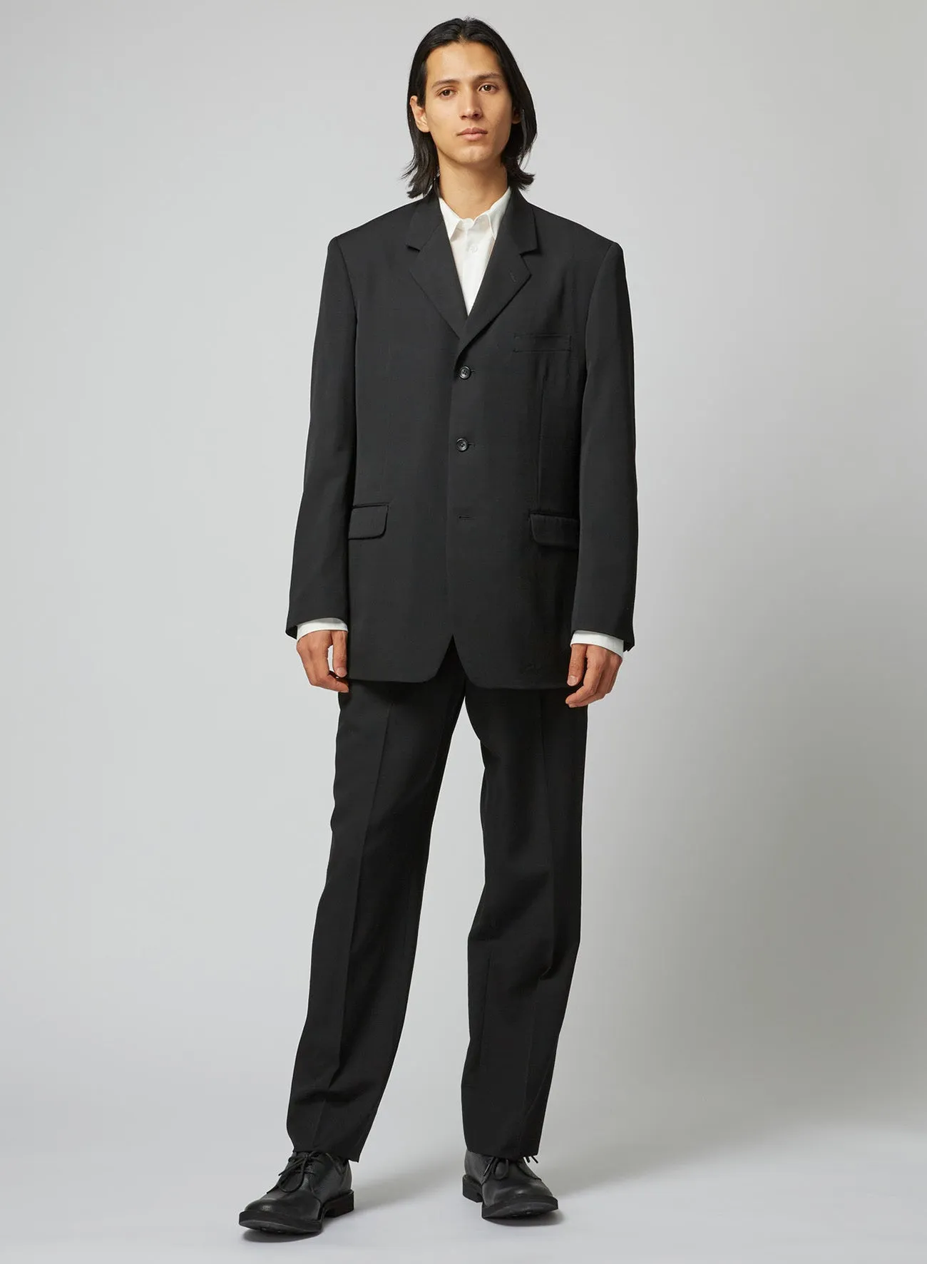 SUIT GABARDINE G-CDH 2TUCK P sold by Yohji Yamamoto product image thumbnail 3