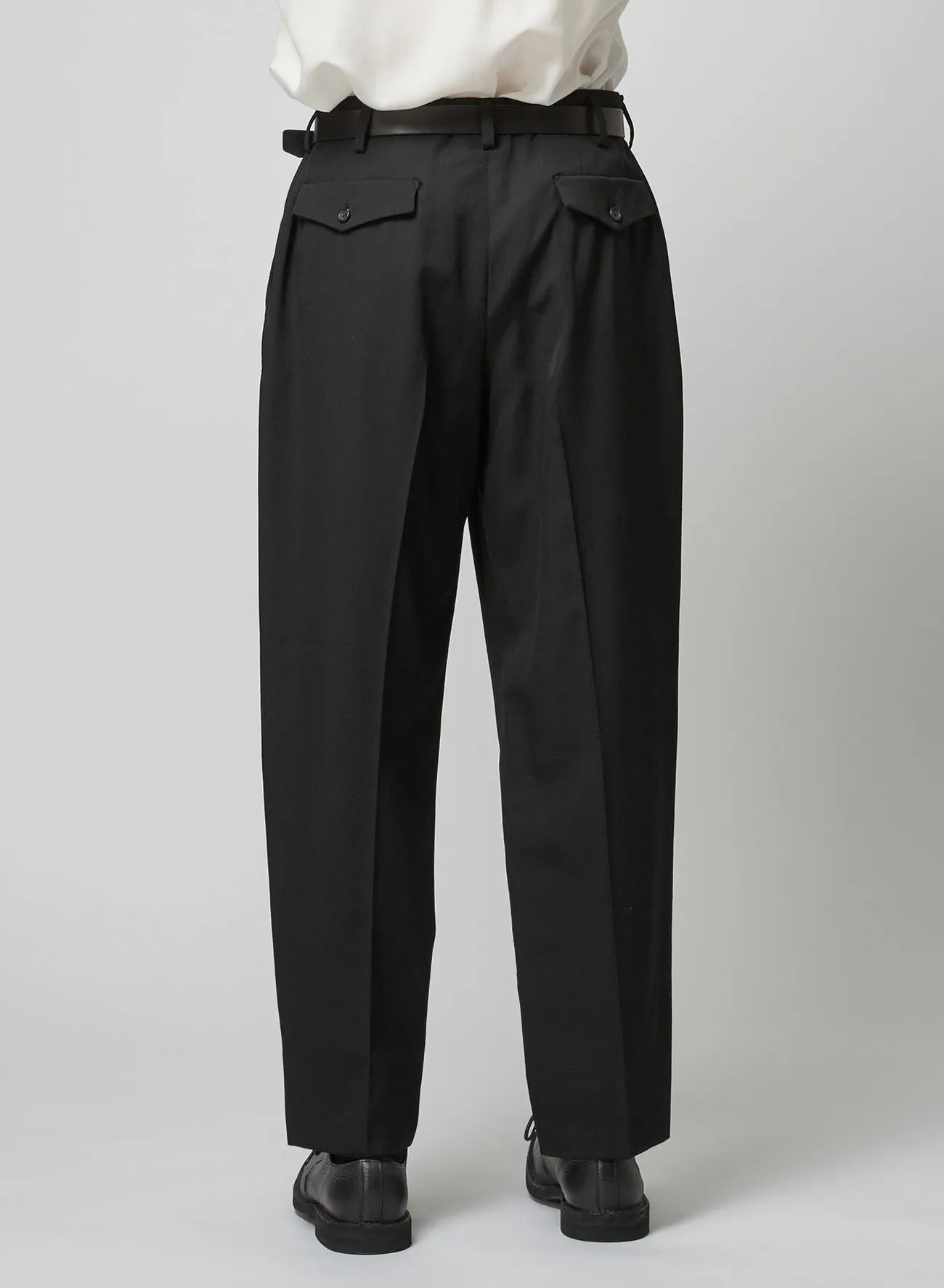 SUIT GABARDINE G-CDH 2TUCK P sold by Yohji Yamamoto product image thumbnail 5