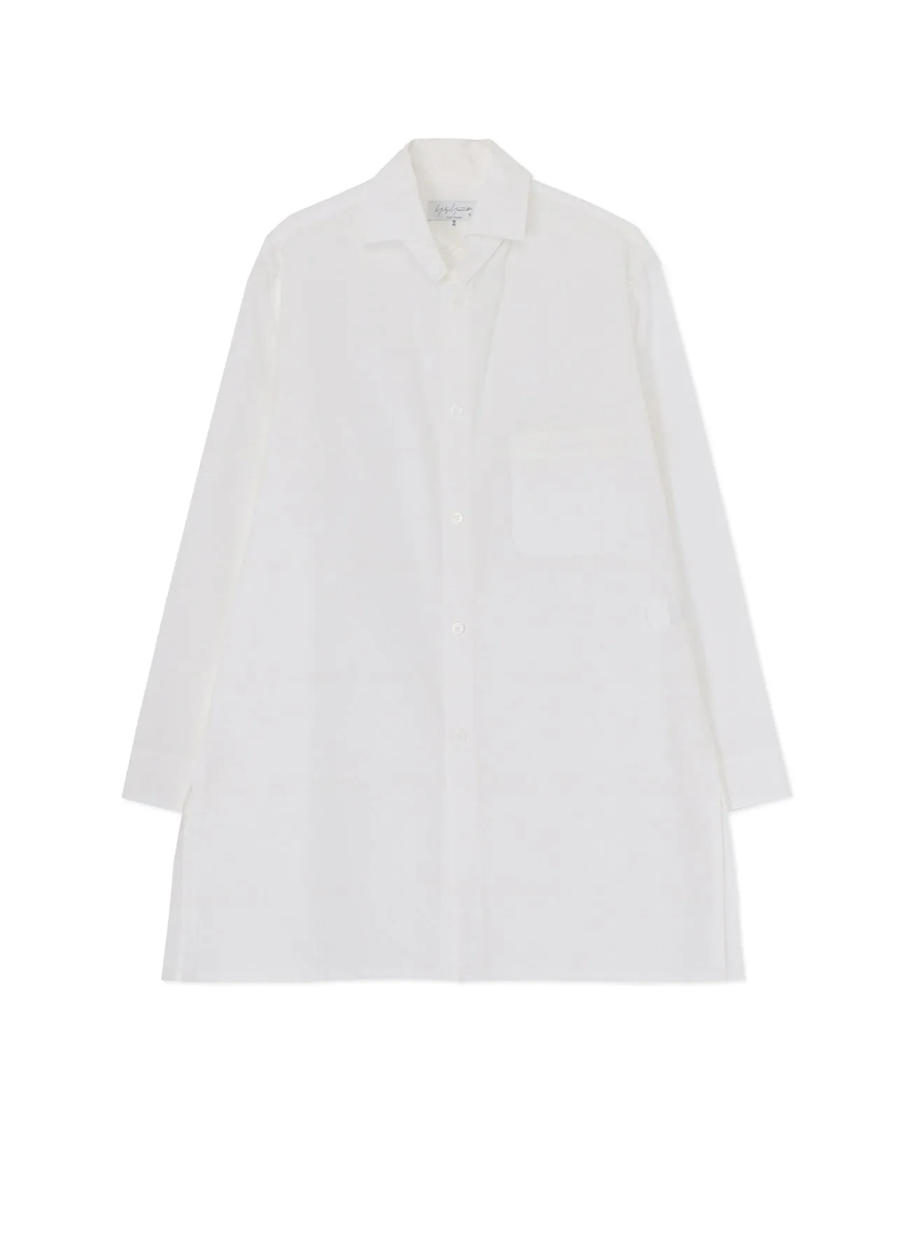 CHAIN STITCH BROARD J-SPARE COLOR BLOUSE sold by Yohji Yamamoto