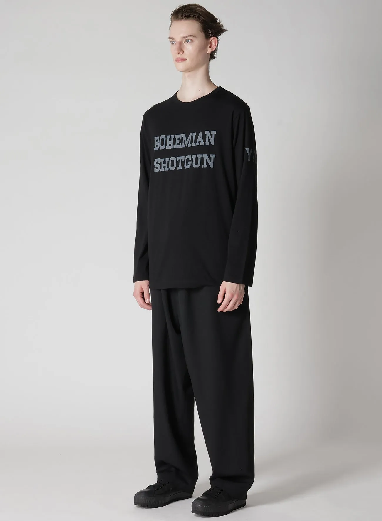 30/- JERSEY PIGMENT PT LONG SLEEVE sold by Yohji Yamamoto product image thumbnail 4