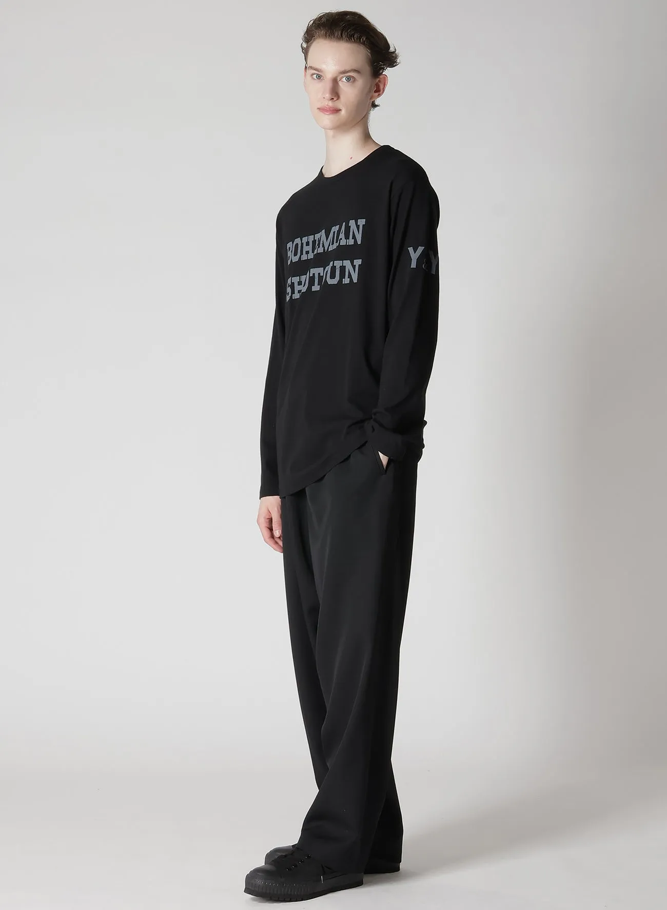 30/- JERSEY PIGMENT PT LONG SLEEVE sold by Yohji Yamamoto product image thumbnail 2