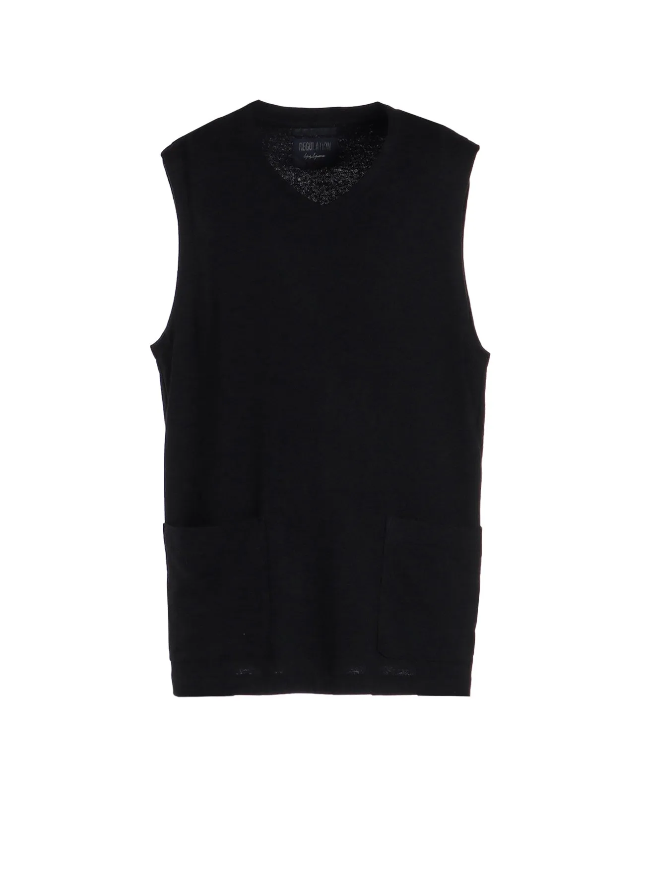 40/- GAUZE FLEECE RE VEST sold by Yohji Yamamoto