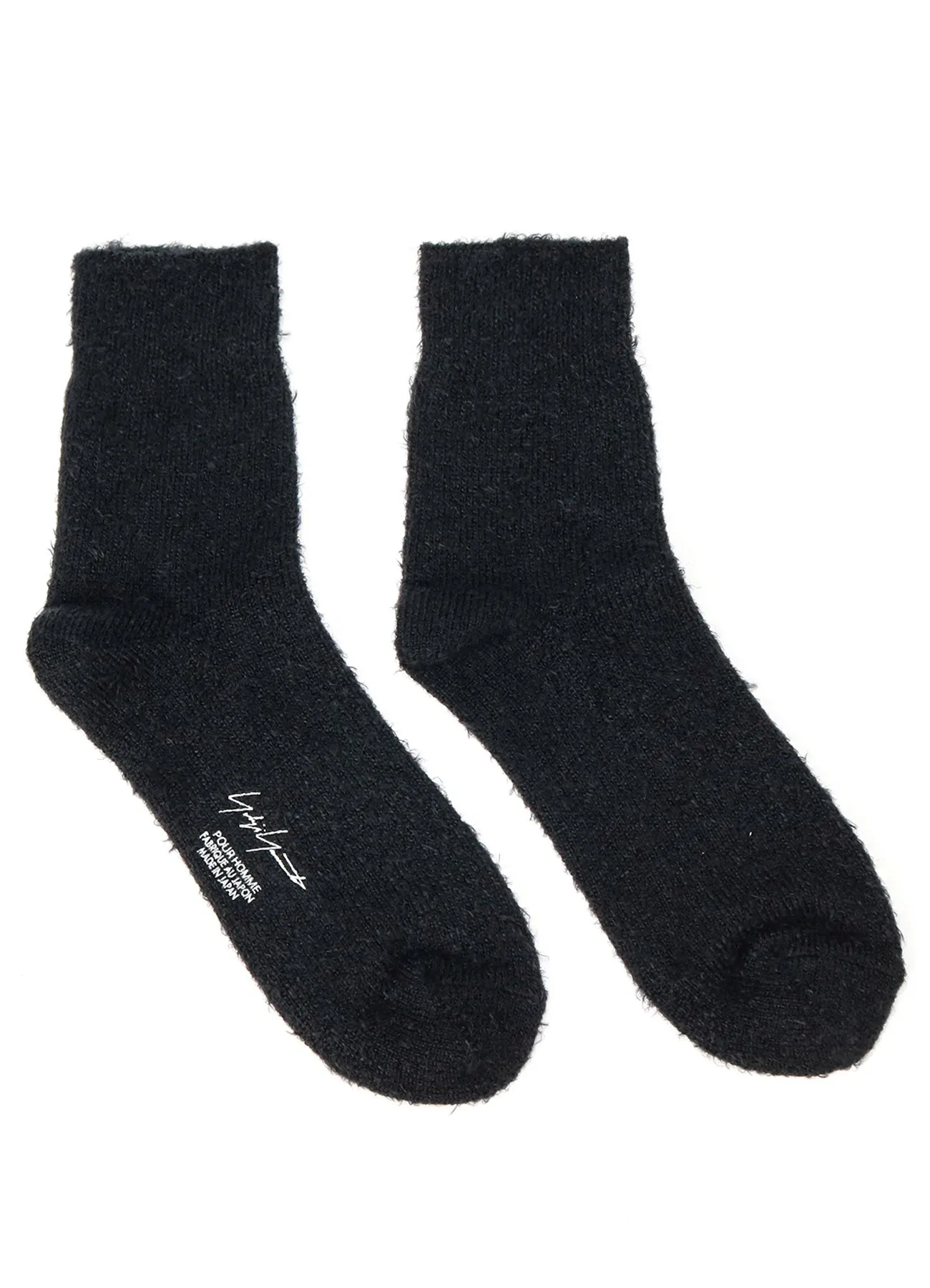 NYLON PLAIN STITCH ANKLE SOCKS sold by Yohji Yamamoto product image thumbnail 3