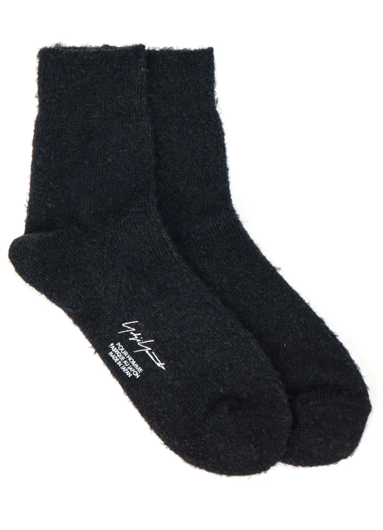NYLON PLAIN STITCH ANKLE SOCKS sold by Yohji Yamamoto product image thumbnail 2