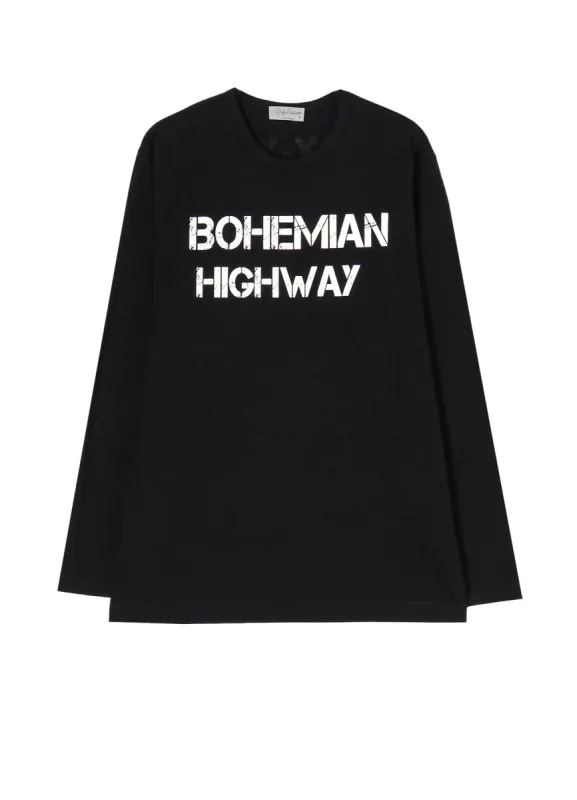 30/- JERSEY PIGMENT PT LONG SLEEVE sold by Yohji Yamamoto