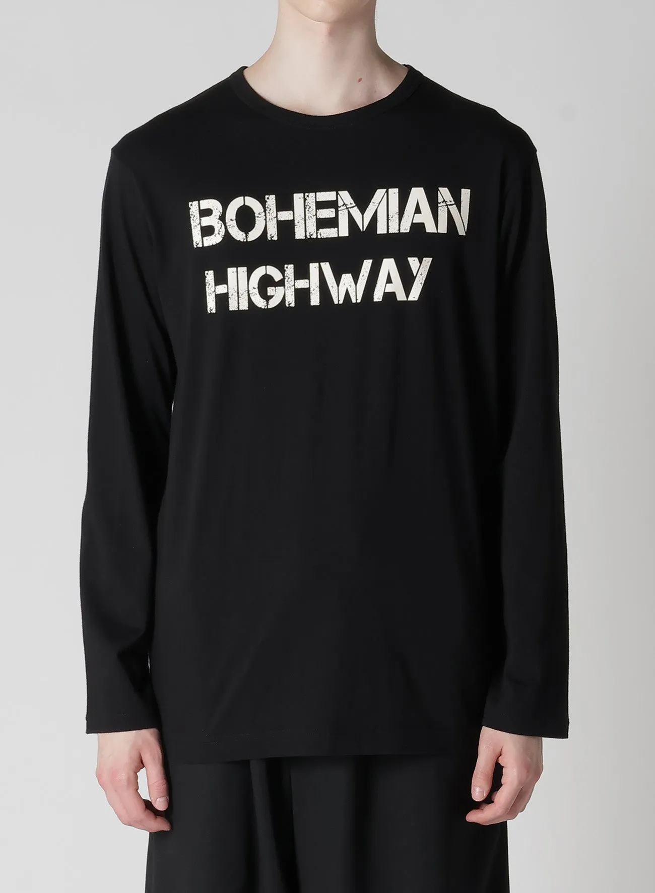 30/- JERSEY PIGMENT PT LONG SLEEVE sold by Yohji Yamamoto product image thumbnail 2