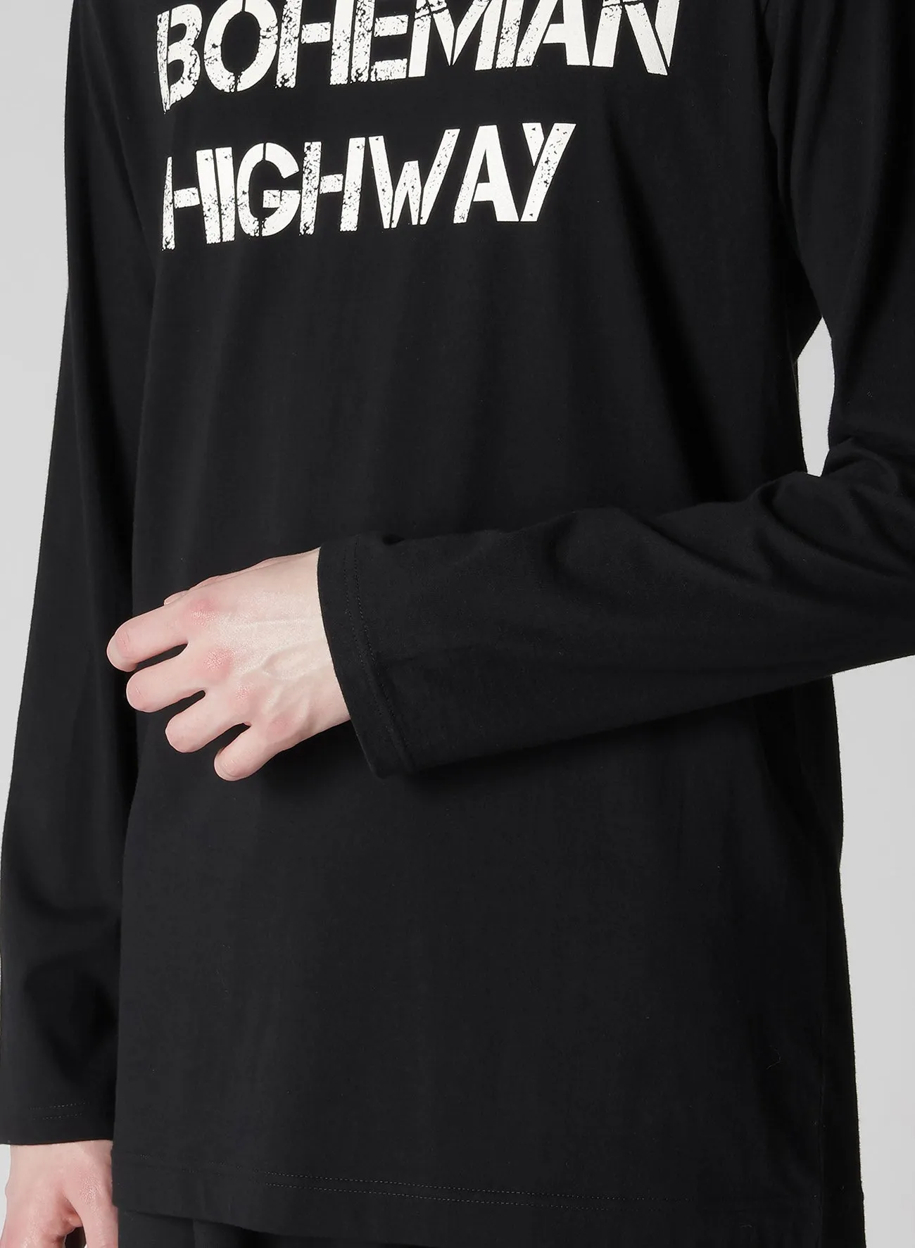 30/- JERSEY PIGMENT PT LONG SLEEVE sold by Yohji Yamamoto product image thumbnail 5