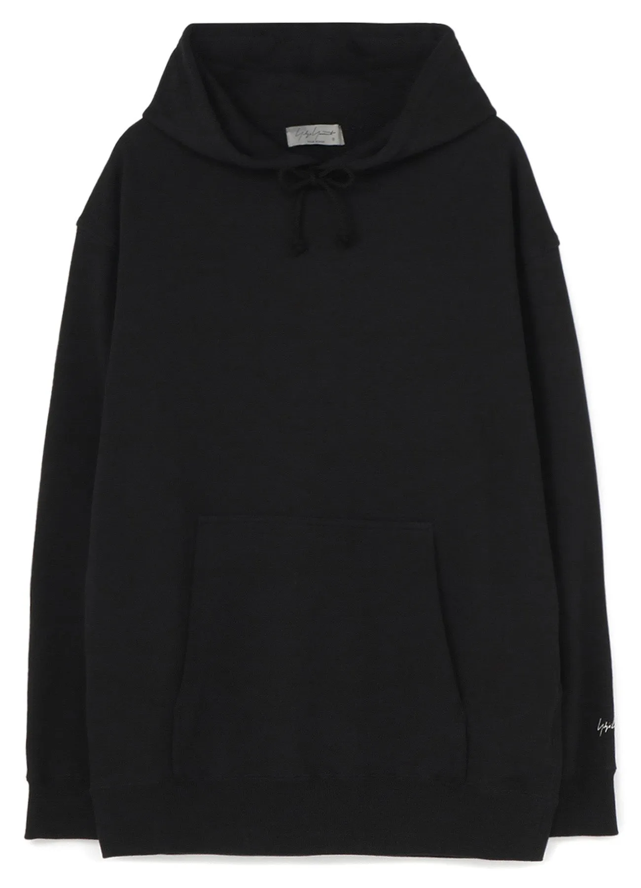 30/10 FLEECE CUFF SIGNATURE PRINT HOODIE sold by Yohji Yamamoto product image thumbnail 2