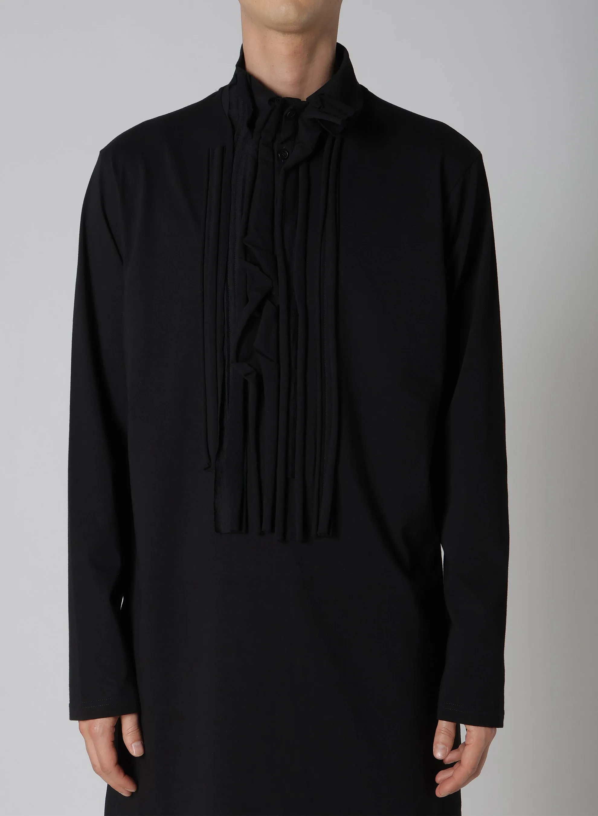 JERSEY DESIGNED ROUND TURTLE LONG SLEEVE sold by Yohji Yamamoto product image thumbnail 4