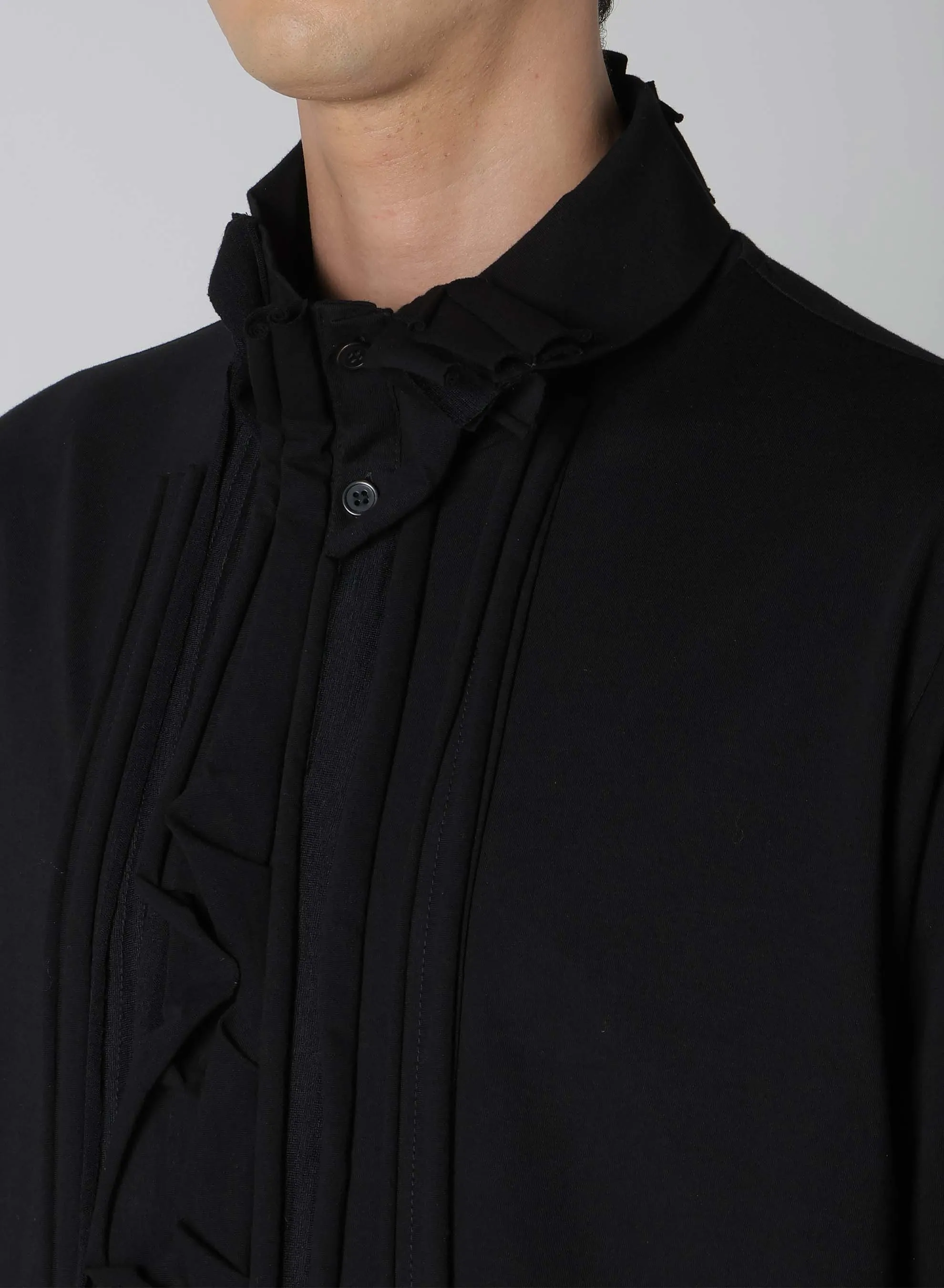 JERSEY DESIGNED ROUND TURTLE LONG SLEEVE sold by Yohji Yamamoto product image thumbnail 3