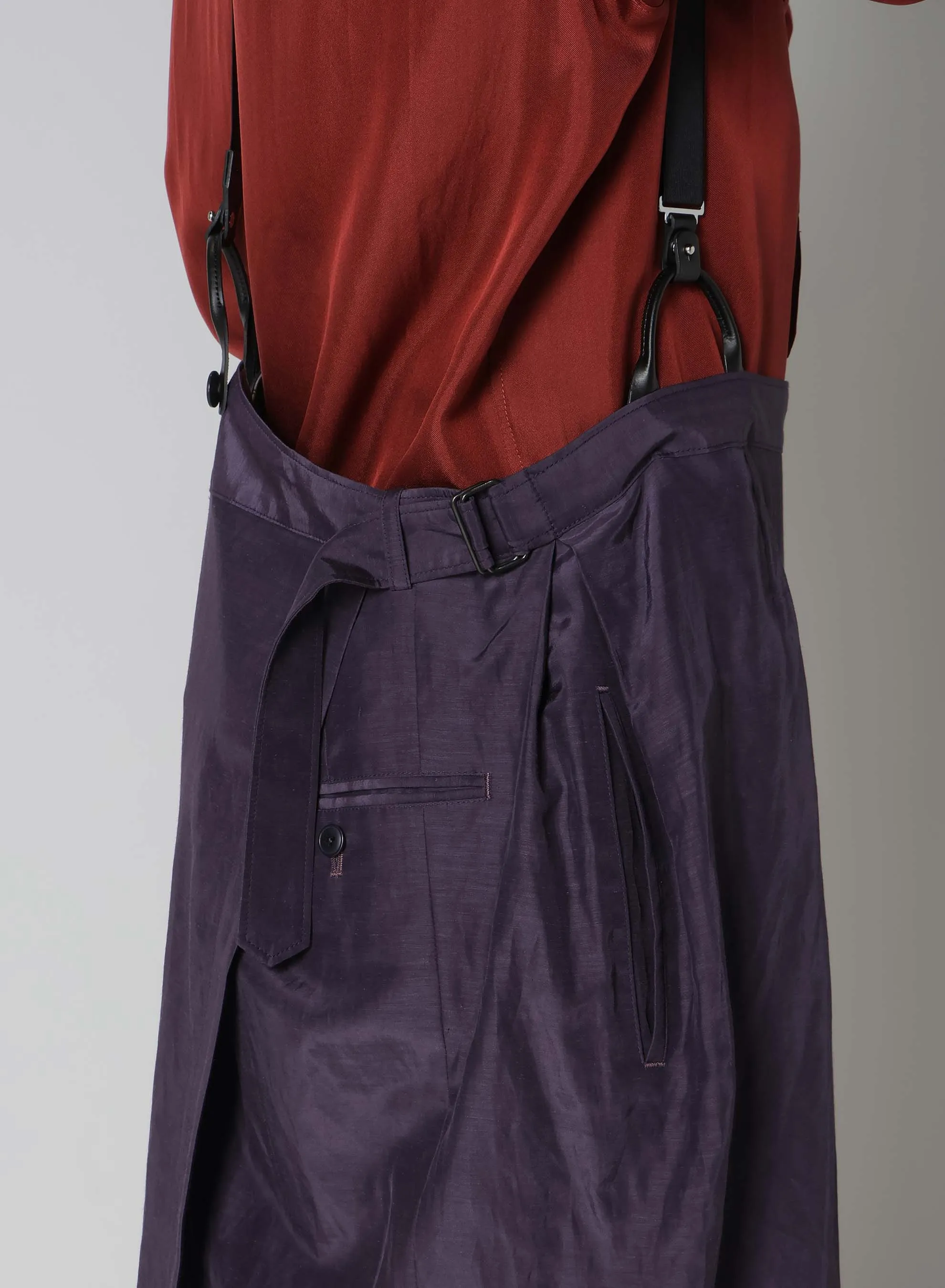 Cu/C/F LAWN PURPLE PEG TOP PURPLE LAWN sold by Yohji Yamamoto product image thumbnail 5