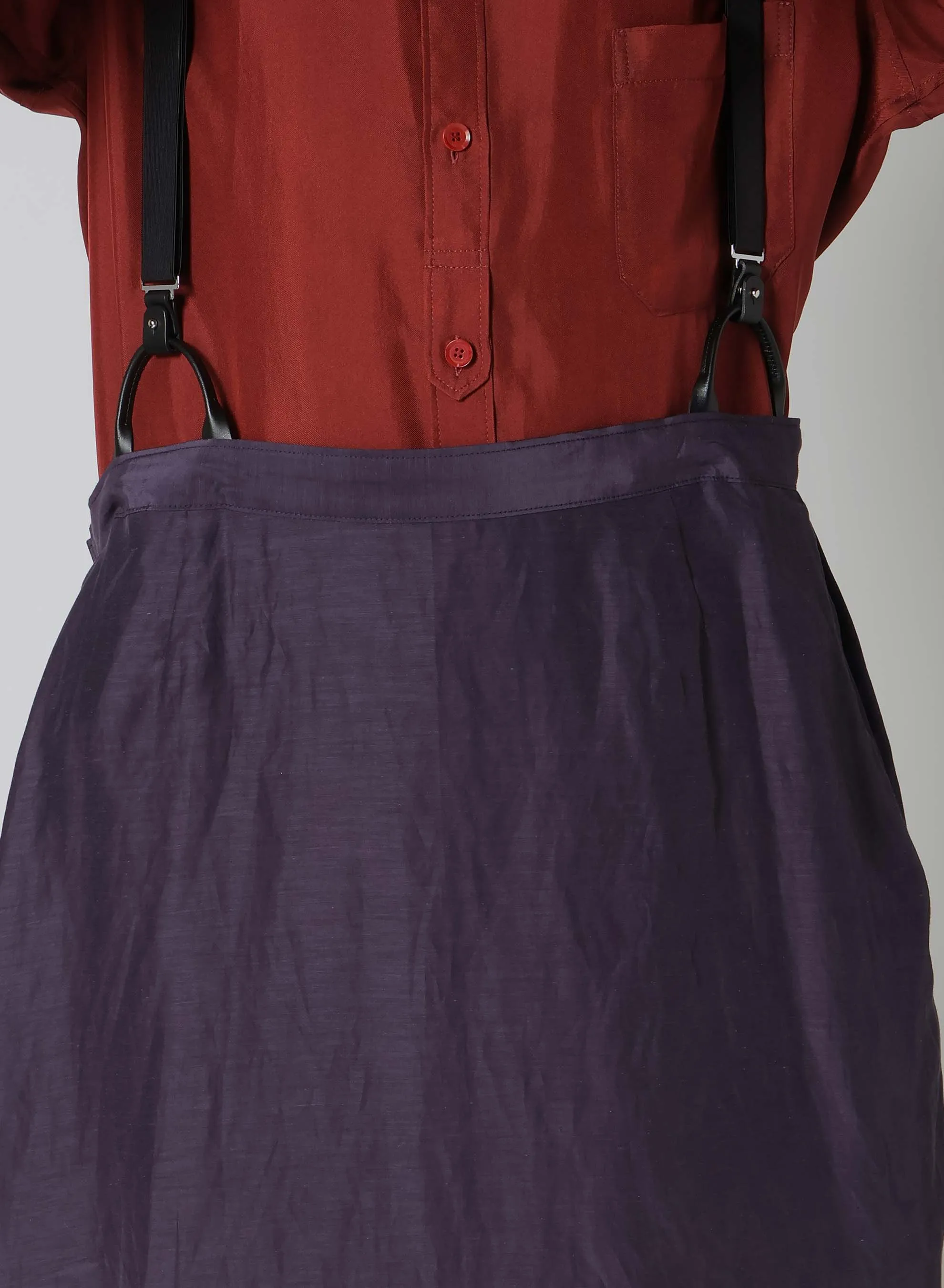 Cu/C/F LAWN PURPLE PEG TOP PURPLE LAWN sold by Yohji Yamamoto product image thumbnail 4