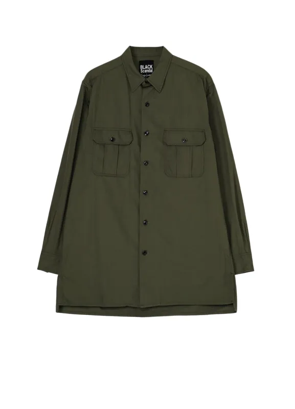 BS・ARMY POPLIN BIG FLAP SHIRT sold by Yohji Yamamoto
