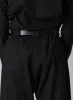 WOOL GABARDINE HEM TAB GABARDINE PANTS sold by Yohji Yamamoto