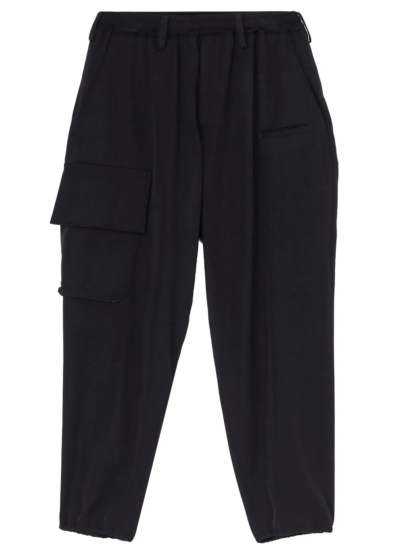 WOOLBARDINE RIB FLAP PANTS sold by Yohji Yamamoto product image thumbnail 2