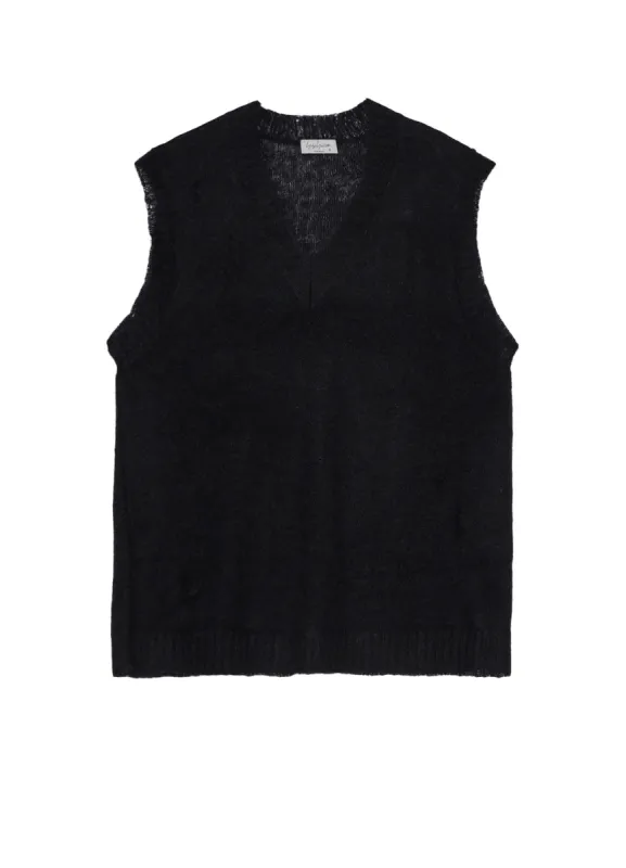 7G1P PLAIN STITCH V VEST sold by Yohji Yamamoto