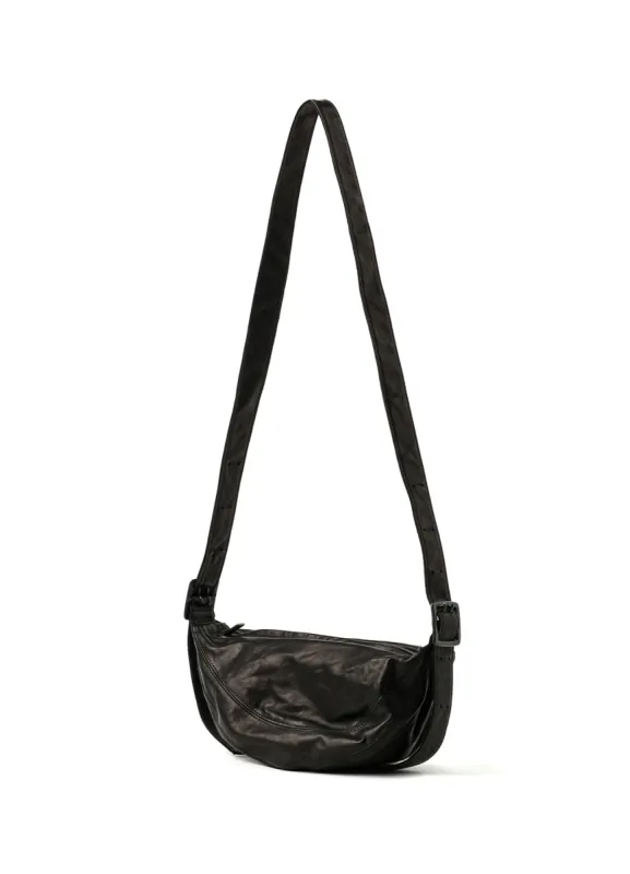 HORSE GRAIN SLING BAG sold by Yohji Yamamoto