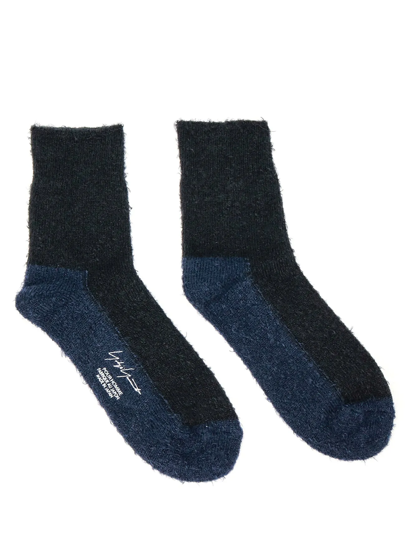 NYLON PLAIN STITCH ANKLE SOCKS sold by Yohji Yamamoto product image thumbnail 3