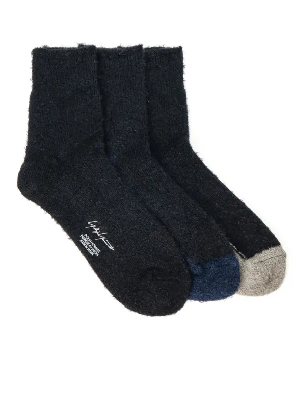 NYLON PLAIN STITCH ANKLE SOCKS sold by Yohji Yamamoto