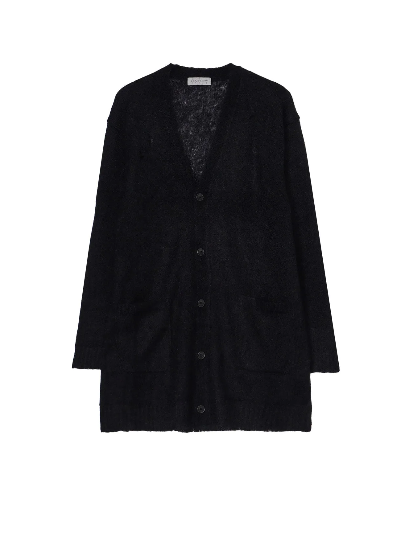 7G1P PLAIN STITCH V LONG CARDIGAN sold by Yohji Yamamoto