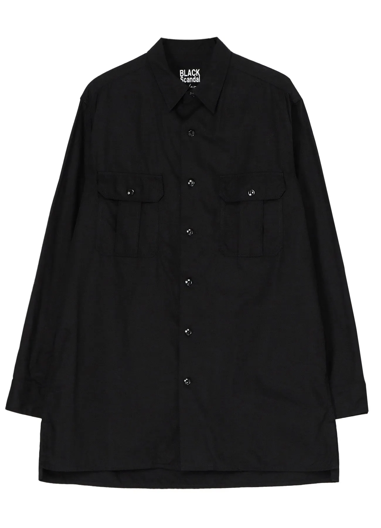 BS・ARMY POPLIN BIG FLAP SHIRT sold by Yohji Yamamoto product image thumbnail 2
