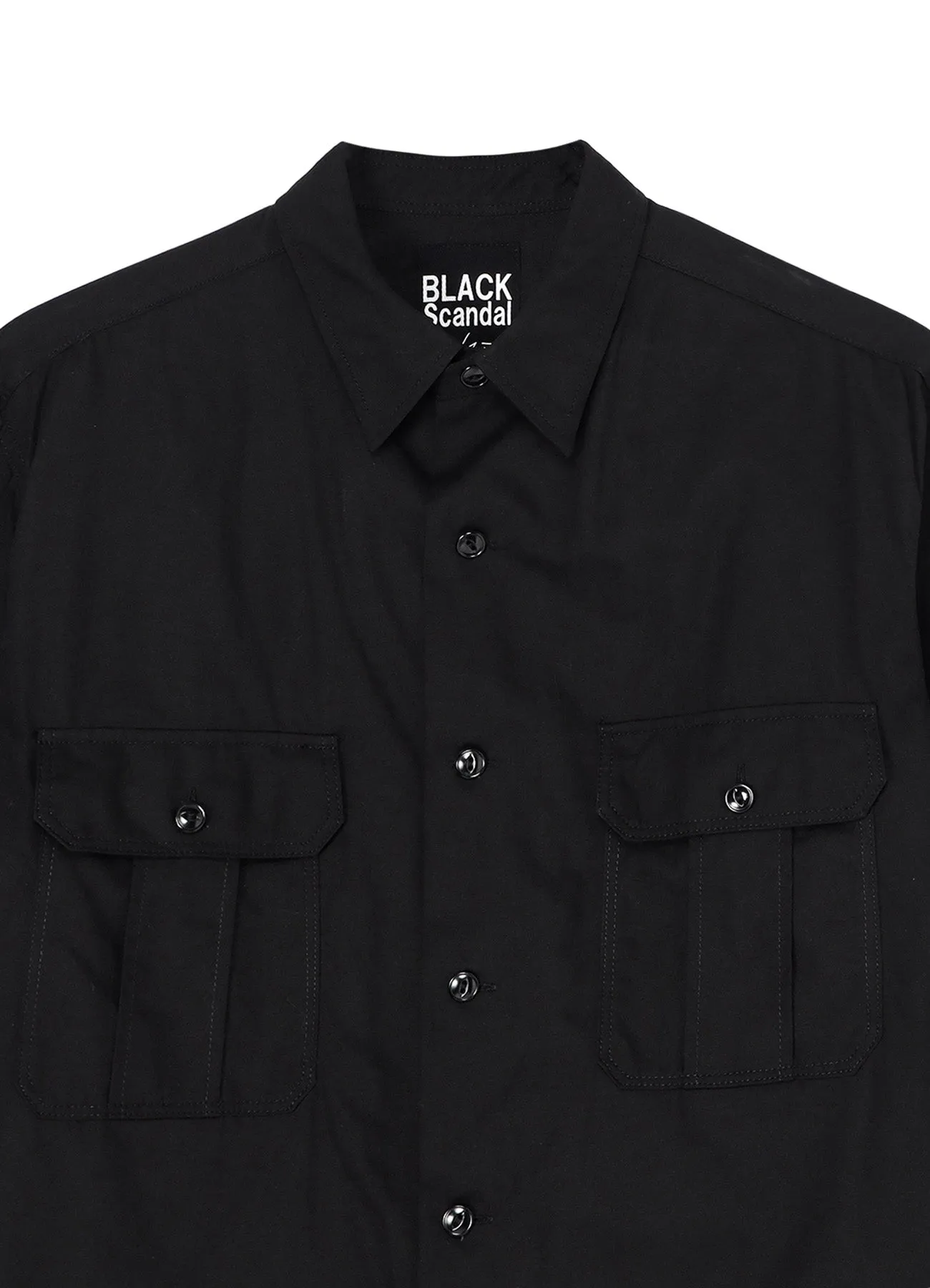 BS・ARMY POPLIN BIG FLAP SHIRT sold by Yohji Yamamoto product image thumbnail 4