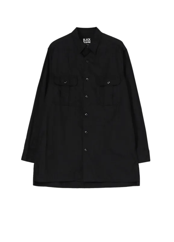 BS・ARMY POPLIN BIG FLAP SHIRT sold by Yohji Yamamoto